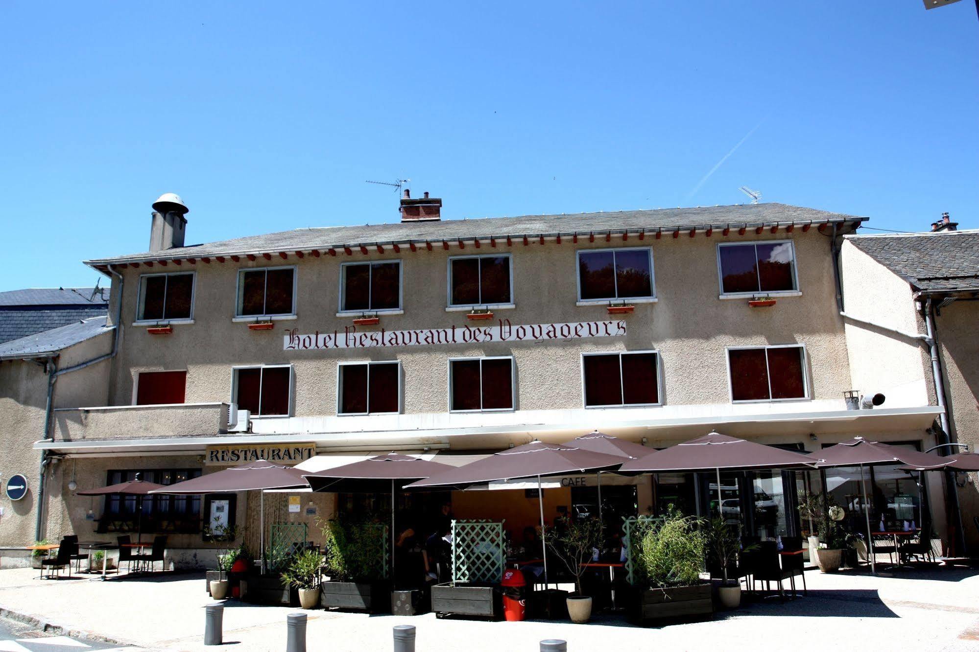 Logis Hotel Restaurant Des Voyageurs Pont-de-Salars Exterior photo